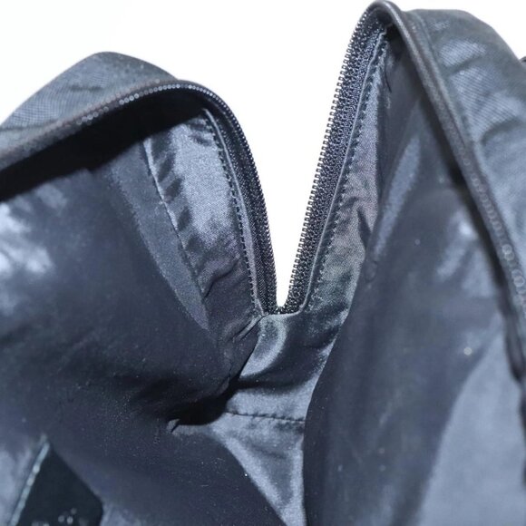 GUCCI Clutch Bag Nylon Black Silver Auth mr639 - Picture 11 of 16